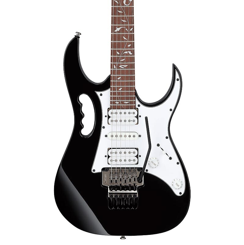 Электрогитара Ibanez JEMJR Steve Vai Signature 6 String Electric Guitar in Black
Электрогитара Ibanez JEMJR Steve Vai Signature 6 String Electric Guitar in Black