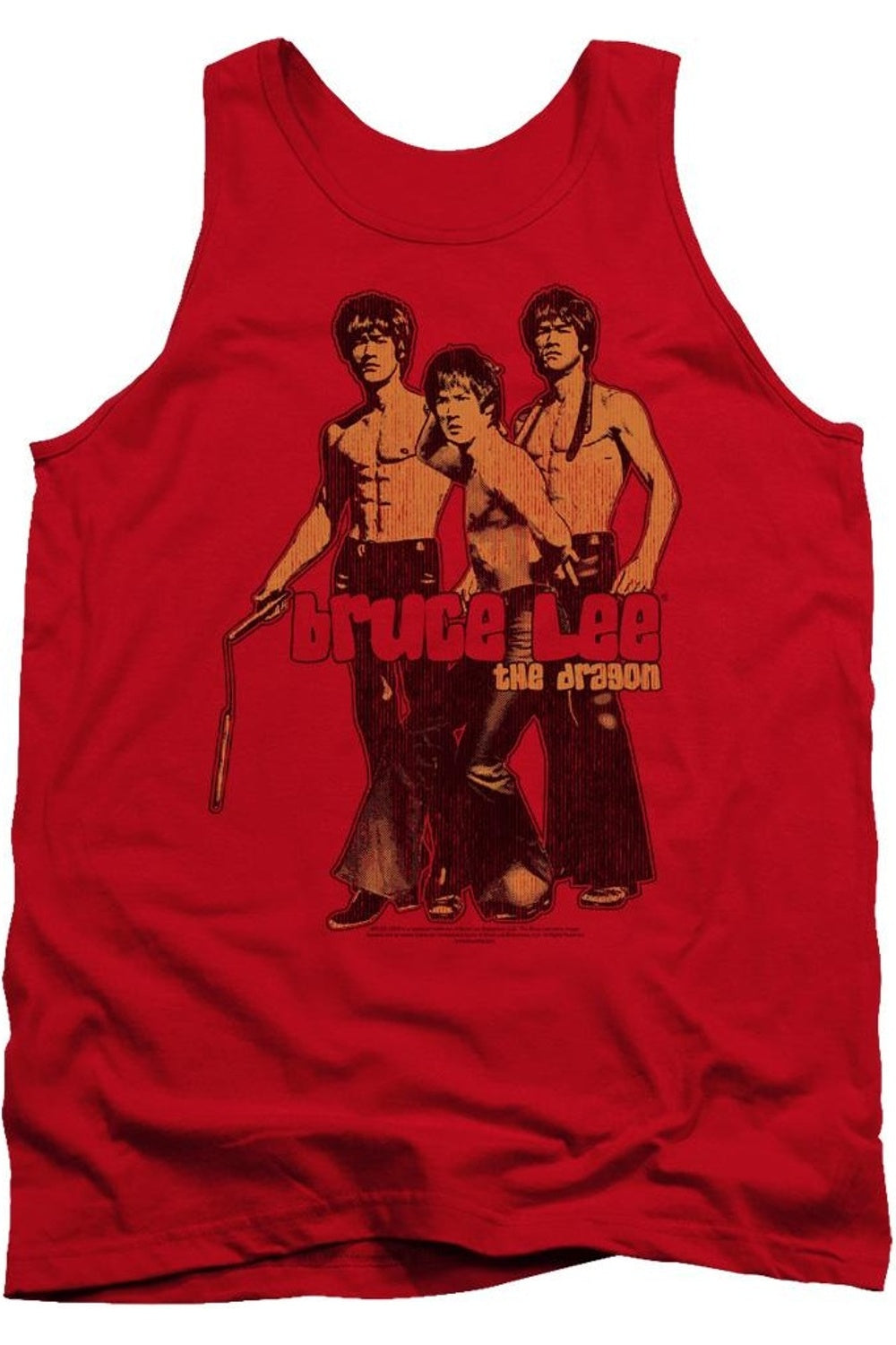 Майка для взрослых Брюса Ли Нунчаки Gildan, красный
Майка для взрослых Брюса Ли Нунчаки Gildan, красный