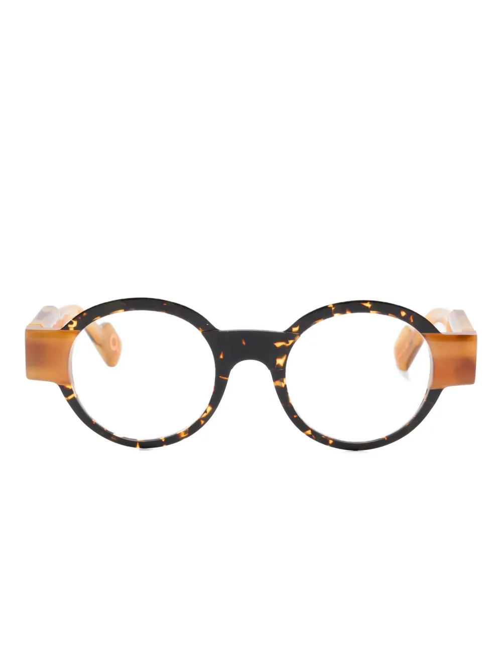 Очки в круглой оправе черепахового цвета Etnia Barcelona, коричневый
Очки в круглой оправе черепахового цвета Etnia Barcelona, коричневый