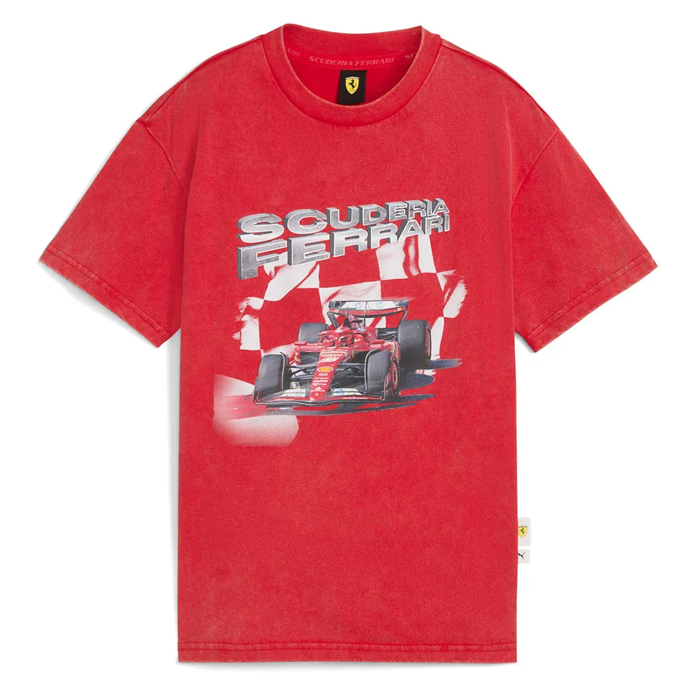 Футболка Puma Ferrari Sportswear Car Graphic, красный
Футболка Puma Ferrari Sportswear Car Graphic, красный