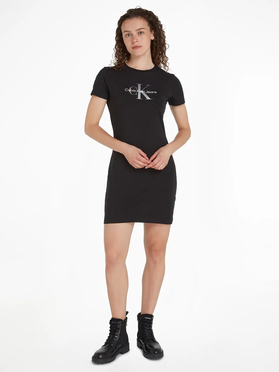 Платье-рубашка Calvin Klein Jeans "DIFFUSED MONOLOGO DRESS", с надписью-логотипом, черный
Платье-рубашка Calvin Klein Jeans "DIFFUSED MONOLOGO DRESS", с надписью-логотипом, черный