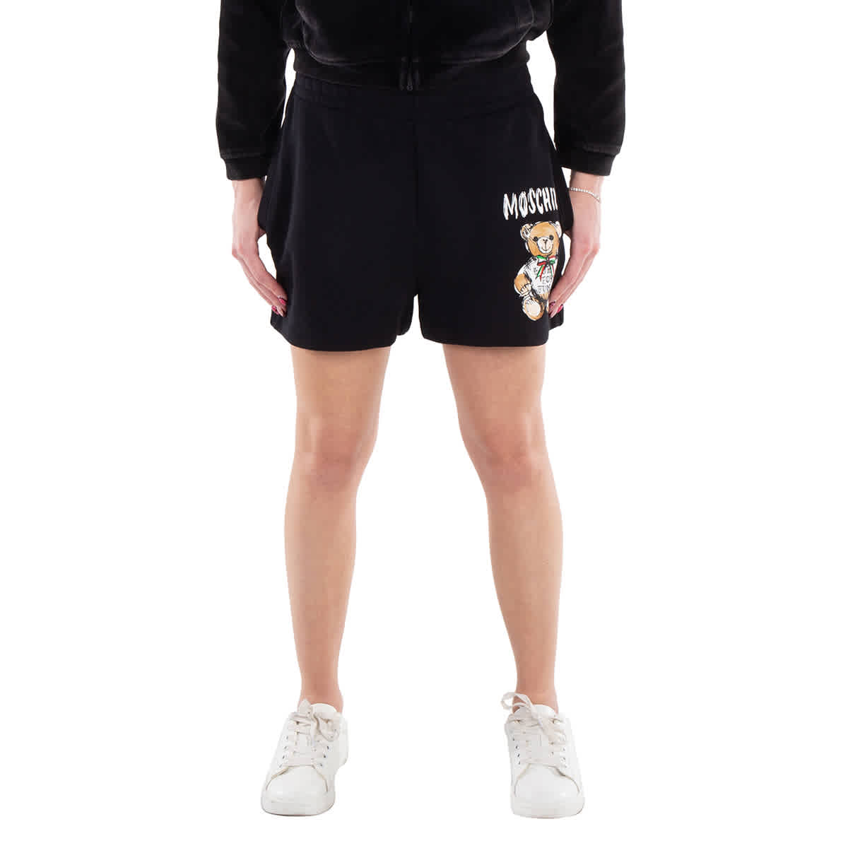 Москино Архив Шорты с мишкой Тедди, размер бренда 40 (американский размер 6) Moschino, черный 
Москино Архив Шорты с мишкой Тедди, размер бренда 40 (американский размер 6) Moschino, черный