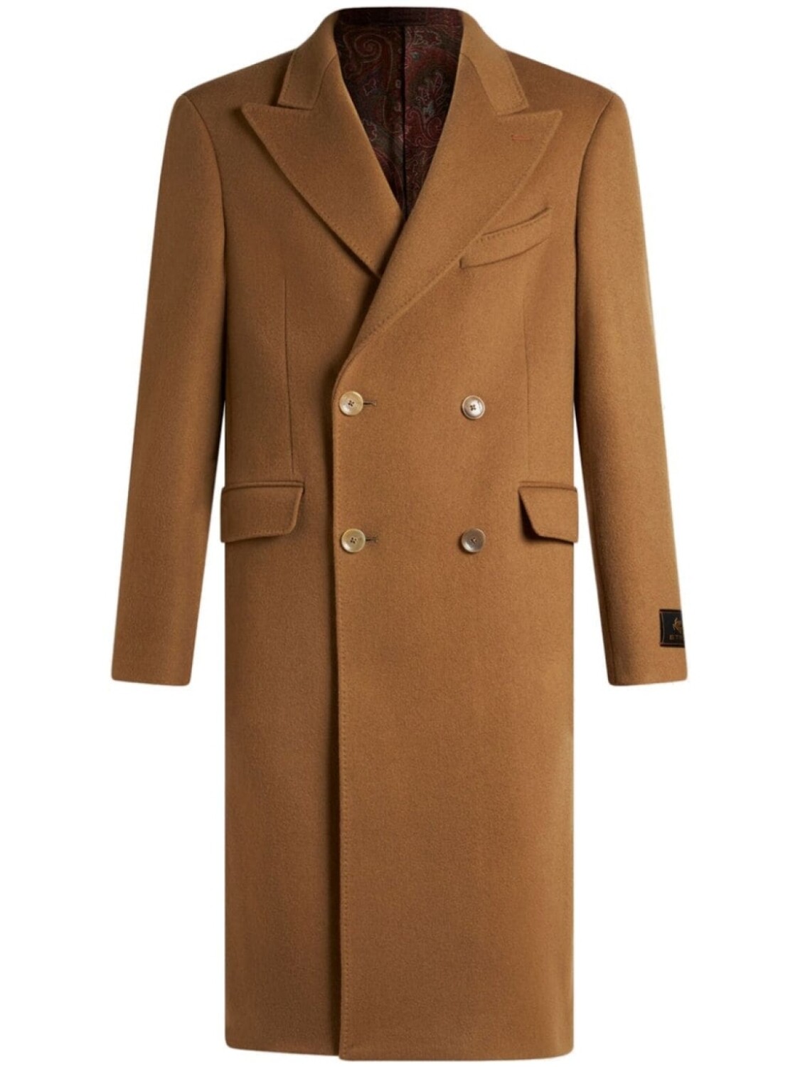 ETRO двубортное кашемировое пальто, коричневый
ETRO двубортное кашемировое пальто, коричневый