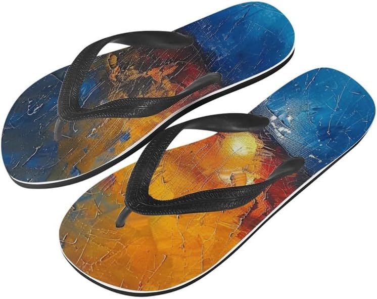 Женские шлепанцы Semiouray с эффектом тай-дай, классические мужские вьетнамки Galaxy, этнические мягкие удобные унисекс шлепанцы для ванной, Sunrise Oil Painting
Женские шлепанцы Semiouray с эффектом тай-дай, классические мужские вьетнамки Galaxy, этнические мягкие удобные унисекс шлепанцы для ванной, Sunrise Oil Painting
