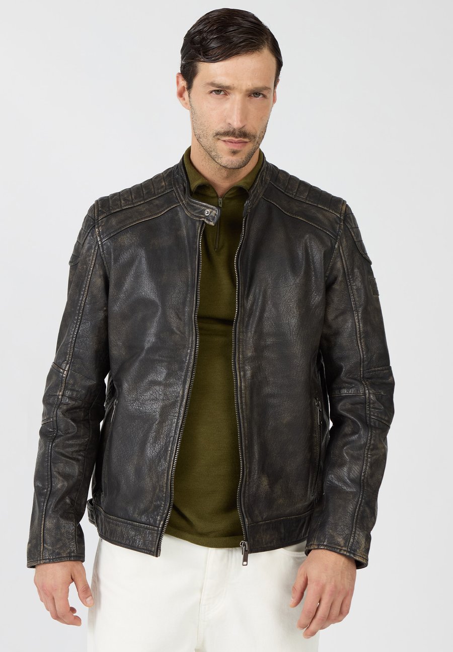 Куртка Mustang Leather jacket, Vintage Black/Black
Куртка Mustang Leather jacket, Vintage Black/Black