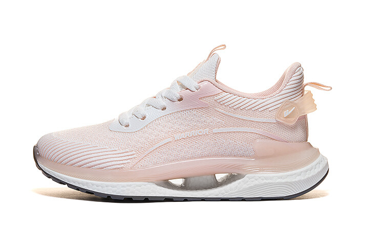 Кроссовки для бега Wing Series женские с низким верхом, белые/красные Warrior 
Кроссовки для бега Wing Series женские с низким верхом, белые/красные Warrior