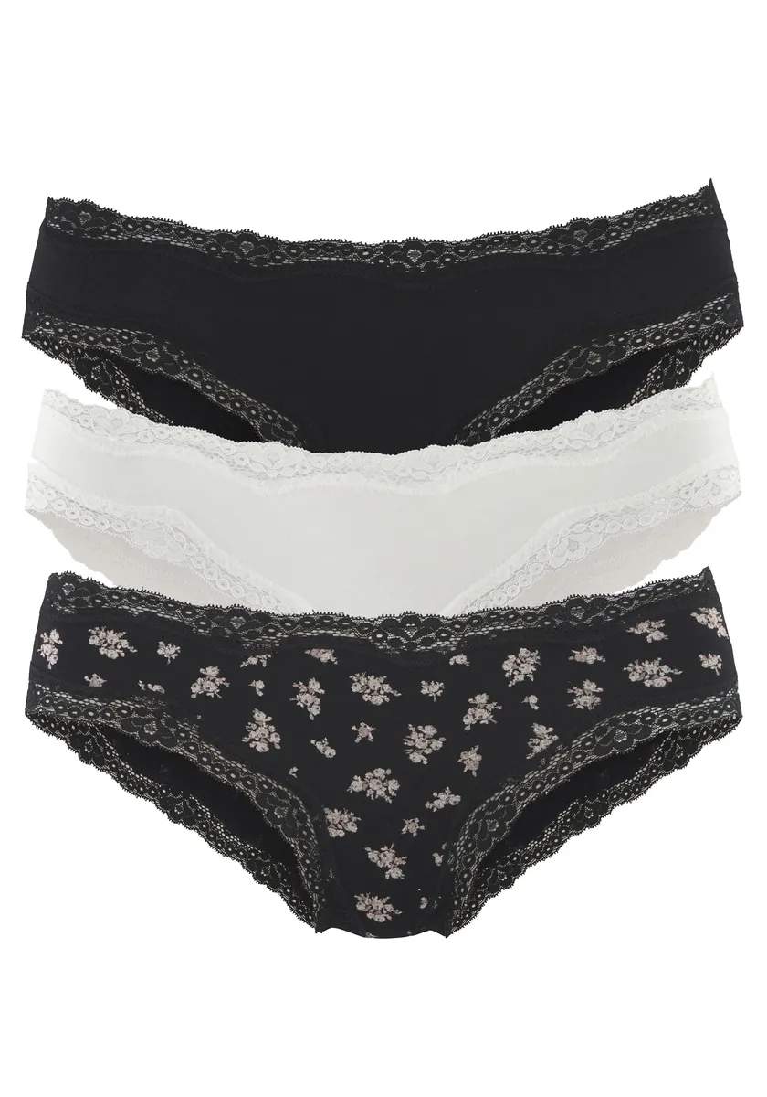 Трусики Vivance Brasil (3 шт.) из эластичного хлопка, белый
Трусики Vivance Brasil (3 шт.) из эластичного хлопка, белый