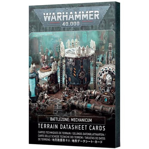 Миниатюра Games Workshop Warhammer 40K: Battlezone Mechanicum - Terrain Datasheet Cards
Миниатюра Games Workshop Warhammer 40K: Battlezone Mechanicum - Terrain Datasheet Cards