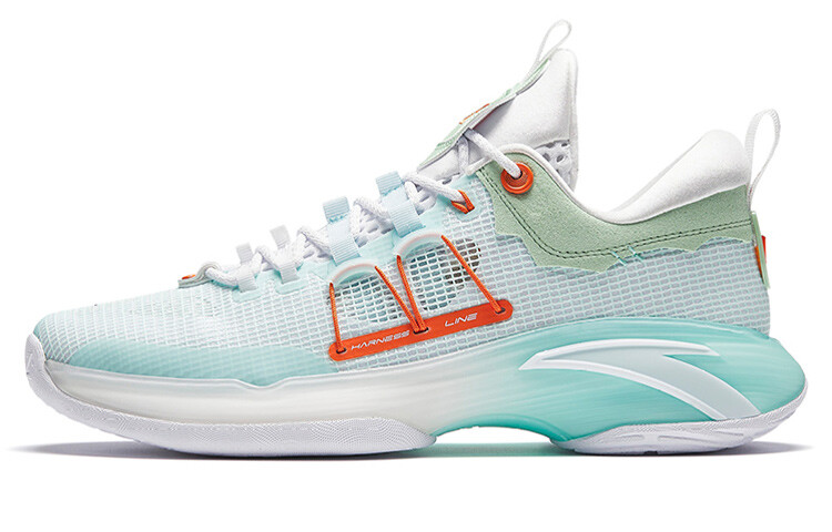 Баскетбольные кроссовки ZUP1 мужские низкие оранжевые/зеленые Anta 
Баскетбольные кроссовки ZUP1 мужские низкие оранжевые/зеленые Anta