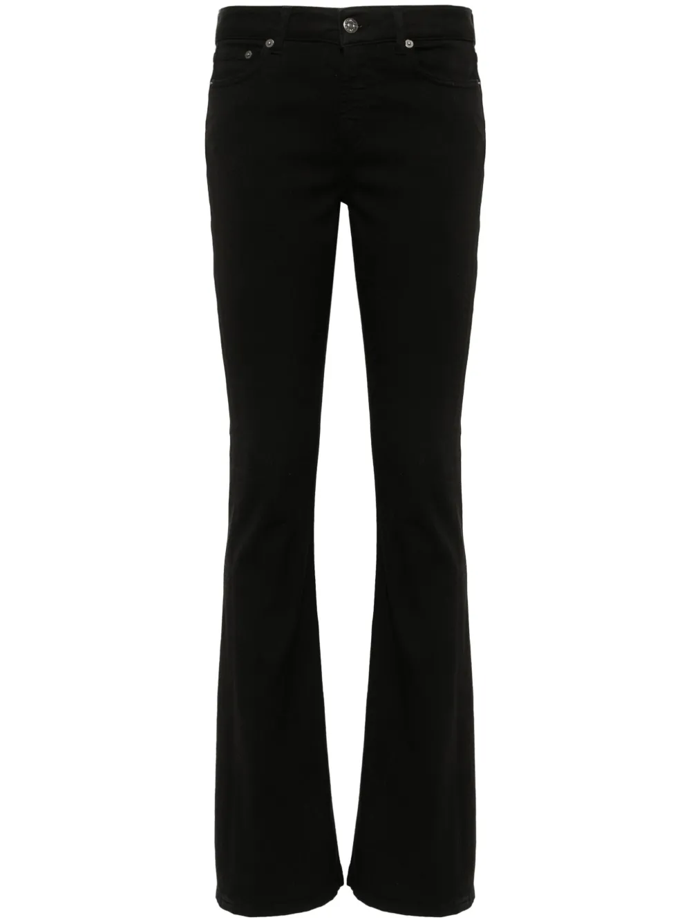 Расклешенные джинсы с логотипом DONDUP, черный
Расклешенные джинсы с логотипом DONDUP, черный