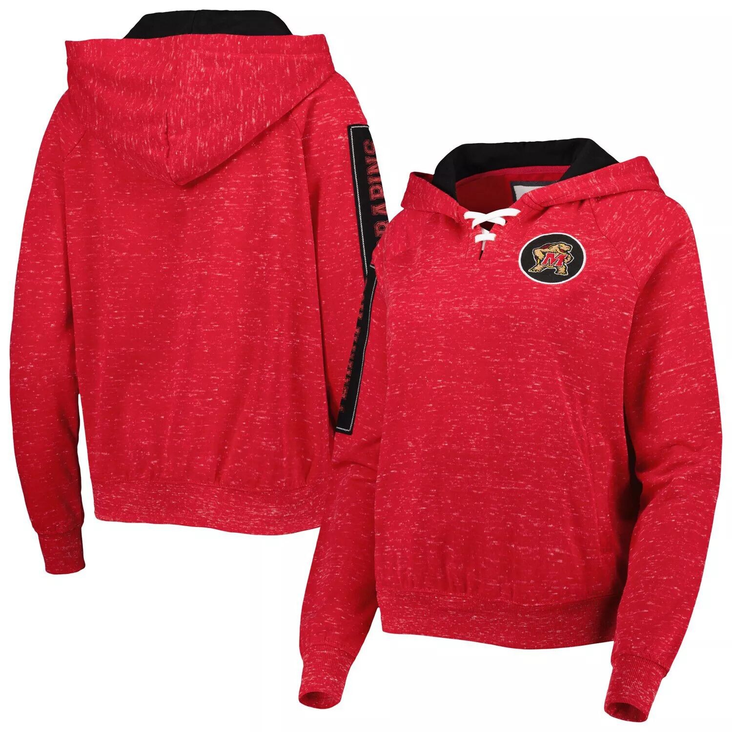 Женская толстовка с капюшоном Colosseum Red Maryland Terrapins The Devil Speckle и кружевной планкой реглан Colosseum
Женская толстовка с капюшоном Colosseum Red Maryland Terrapins The Devil Speckle и кружевной планкой реглан Colosseum