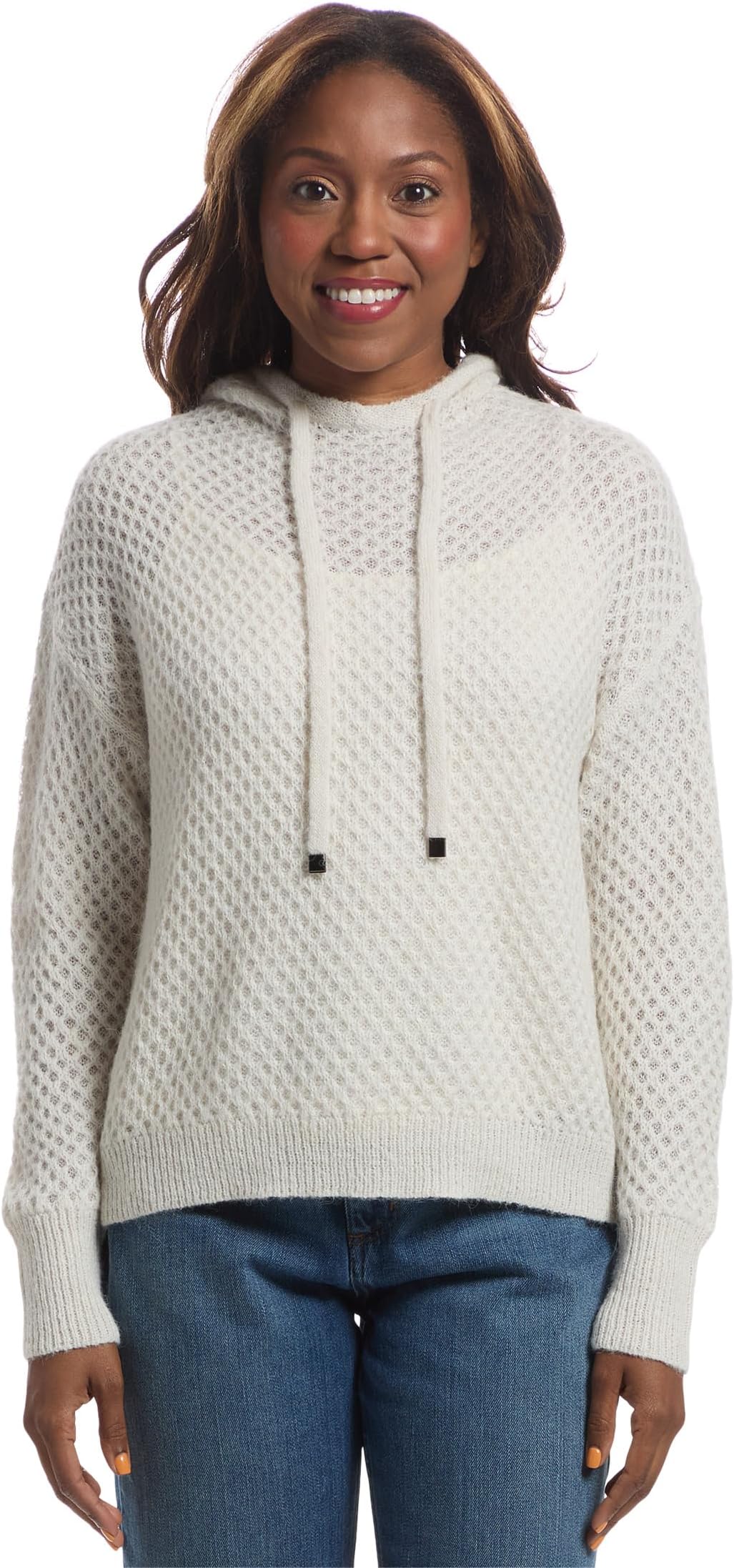 Свитер Elliott Lauren Women's Likely Hood - Honeycomb Cable Stitch Hooded Sweater with drawstring detail, Pearl
Свитер Elliott Lauren Women's Likely Hood - Honeycomb Cable Stitch Hooded Sweater with drawstring detail, Pearl