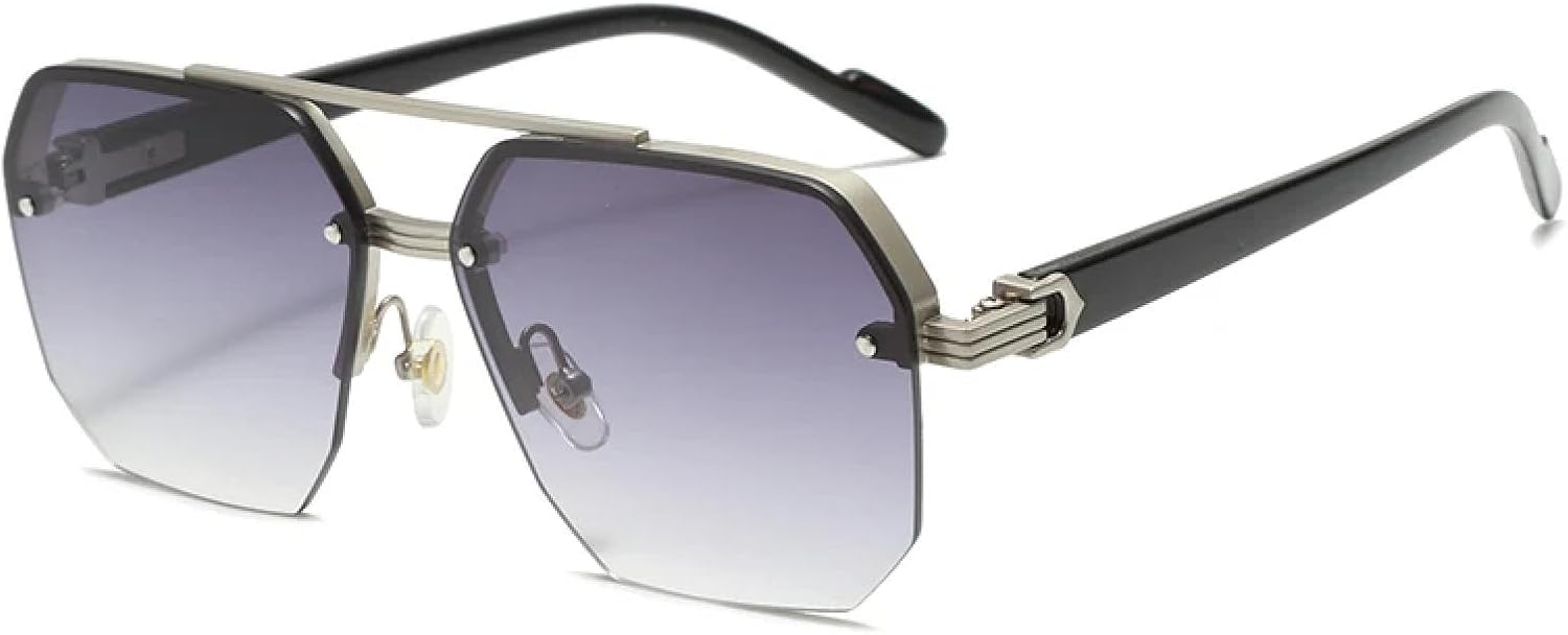 Безободковые модные солнцезащитные очки для женщин и мужчин, повседневные очки с градиентным переходом цвета для летнего отдыха на природе, пляжа, вечеринки, защита от УФ-излучения UV400 TKKTLLT, Kp1887-c4
Безободковые модные солнцезащитные очки для женщин и мужчин, повседневные очки с градиентным переходом цвета для летнего отдыха на природе, пляжа, вечеринки, защита от УФ-излучения UV400 TKKTLLT, Kp1887-c4