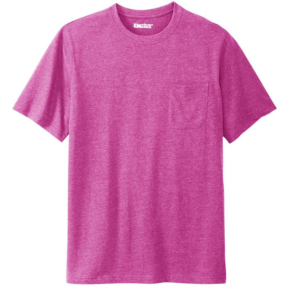 Мужская безусадочная легкая футболка с круглым вырезом Kingsize Big & Tall с круглым вырезом KingSize, цвет Heather Magenta
Мужская безусадочная легкая футболка с круглым вырезом Kingsize Big & Tall с круглым вырезом KingSize, цвет Heather Magenta