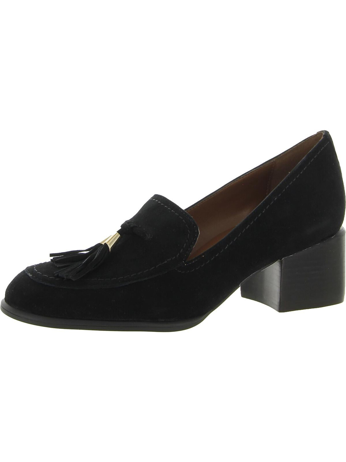 Женские замшевые лоферы без шнуровки Trixie на каблуке Naturalizer, цвет Black Suede
Женские замшевые лоферы без шнуровки Trixie на каблуке Naturalizer, цвет Black Suede