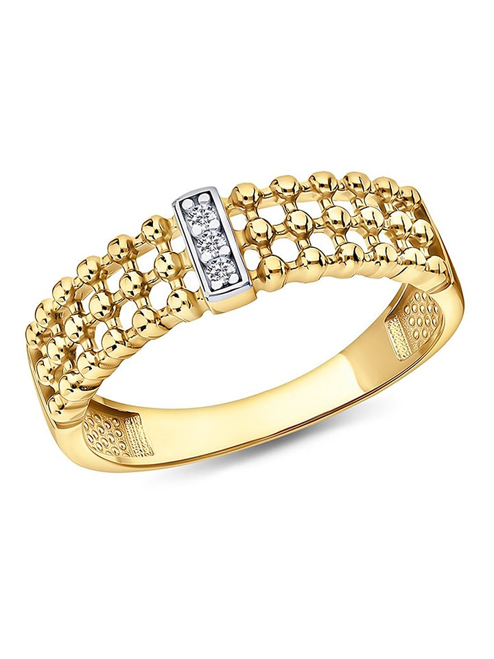 Позолоченное кольцо с драгоценными камнями DI GIORGIO
Позолоченное кольцо с драгоценными камнями DI GIORGIO