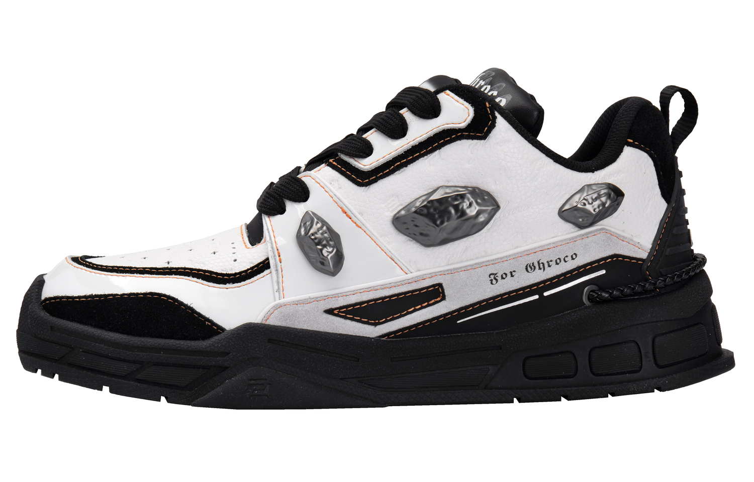 GHROCO Скользоустойчивые амортизирующие низкие скейтерские кроссовки унисекс черно-белые, цвет Black White
GHROCO Скользоустойчивые амортизирующие низкие скейтерские кроссовки унисекс черно-белые, цвет Black White