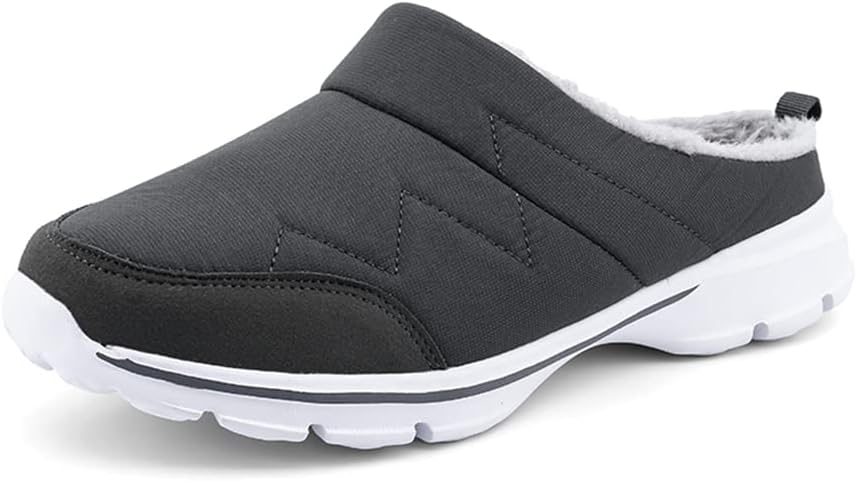 Мужские водонепроницаемые сабо GOSPT с меховой подкладкой, зимние удобные домашние тапочки, темно-серый
Мужские водонепроницаемые сабо GOSPT с меховой подкладкой, зимние удобные домашние тапочки, темно-серый