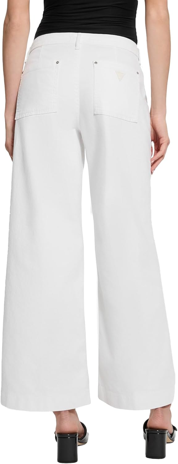 Женские укороченные джинсы GUESS Eco Zoya Wide Leg, Pure White
Женские укороченные джинсы GUESS Eco Zoya Wide Leg, Pure White