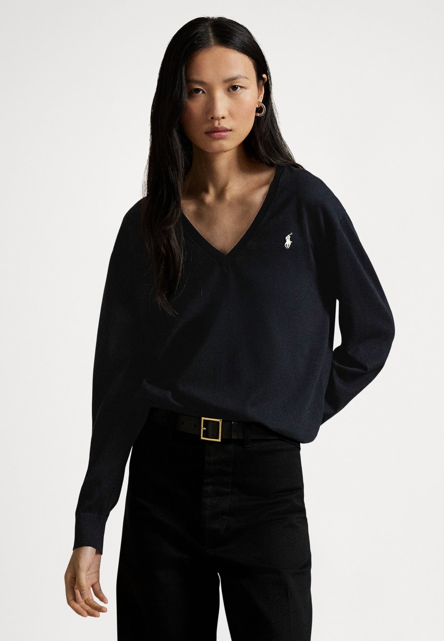 Джемпер Polo Ralph Lauren COTTON V-NECK SWEATER, Black
Джемпер Polo Ralph Lauren COTTON V-NECK SWEATER, Black