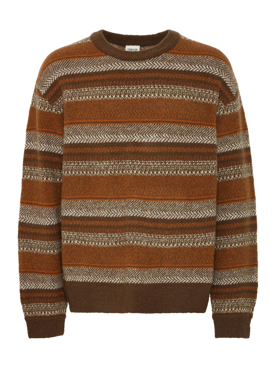 Свитер !Solid Maxwell, Brown/Cognac
Свитер !Solid Maxwell, Brown/Cognac