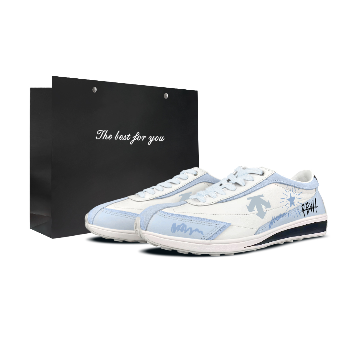 Cron Racer BNK Ink Splatter Tone Abrasion Resistant Low top Skateboard Shoes Unisex DESCENTE, синий
Cron Racer BNK Ink Splatter Tone Abrasion Resistant Low top Skateboard Shoes Unisex DESCENTE, синий