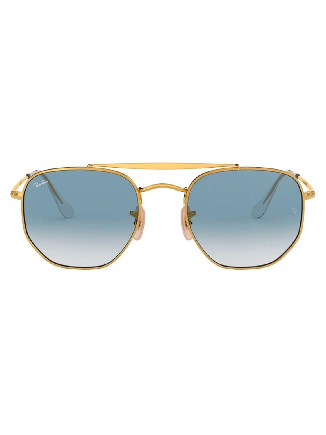 Ray-Ban солнцезащитные очки-авиаторы, металлик
Ray-Ban солнцезащитные очки-авиаторы, металлик