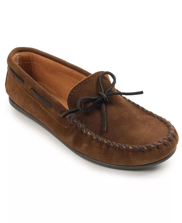 Мужские замшевые классические мокасины Moc Loafers Minnetonka, коричневый
Мужские замшевые классические мокасины Moc Loafers Minnetonka, коричневый