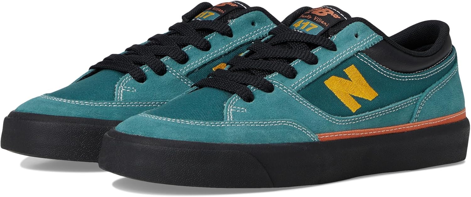 Кроссовки для скейтбординга New Balance Unisex Adult 417 Low Franky Villani, черный
Кроссовки для скейтбординга New Balance Unisex Adult 417 Low Franky Villani, черный