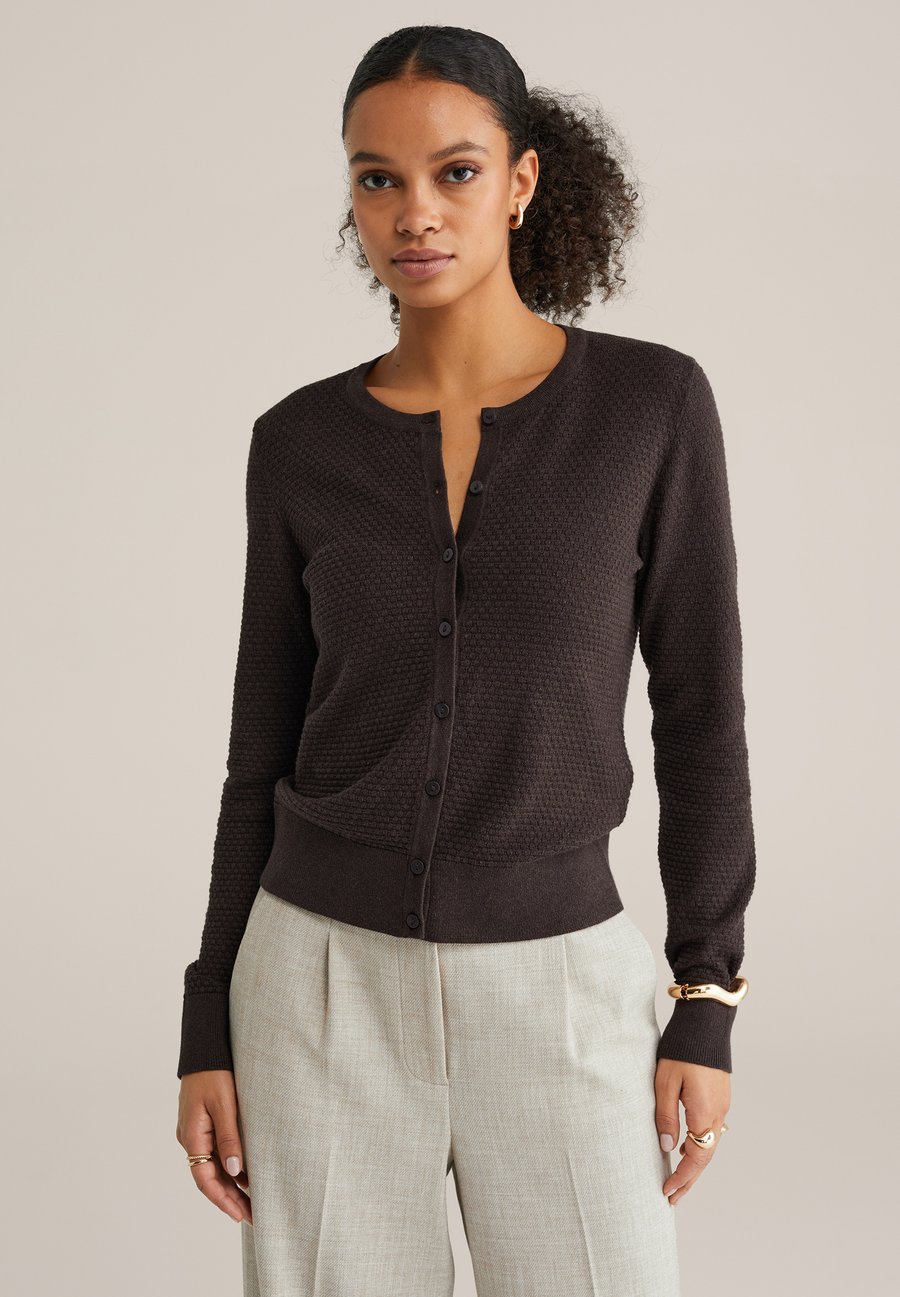 Кардиган WE Fashion Cardigan, Dark Brown
Кардиган WE Fashion Cardigan, Dark Brown