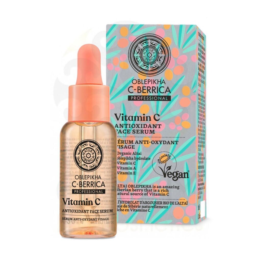 Сывортока для ухода за лицом Oblepikha vitamin c serum facial anti-oxidant Natura siberica, 30 мл
Сывортока для ухода за лицом Oblepikha vitamin c serum facial anti-oxidant Natura siberica, 30 мл