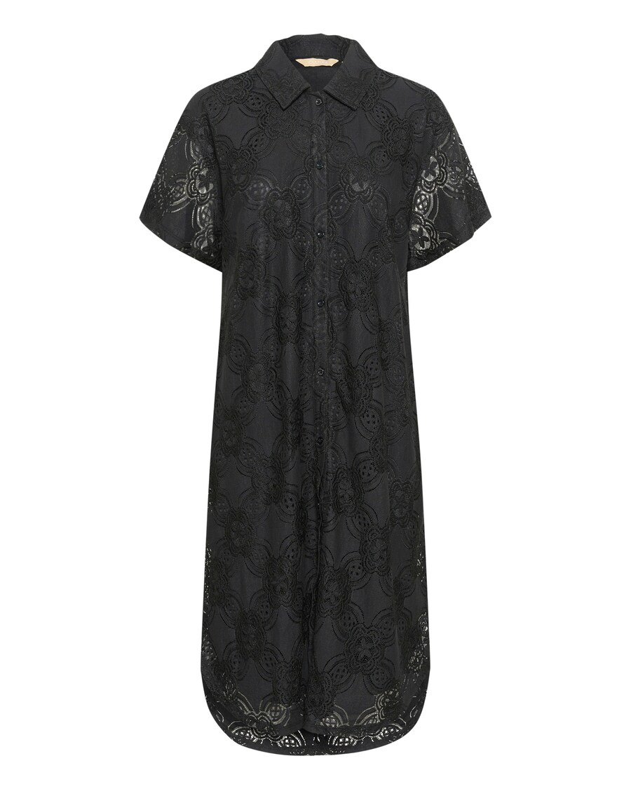 Платье-рубашка CULTURE, Black 
Платье-рубашка CULTURE, Black