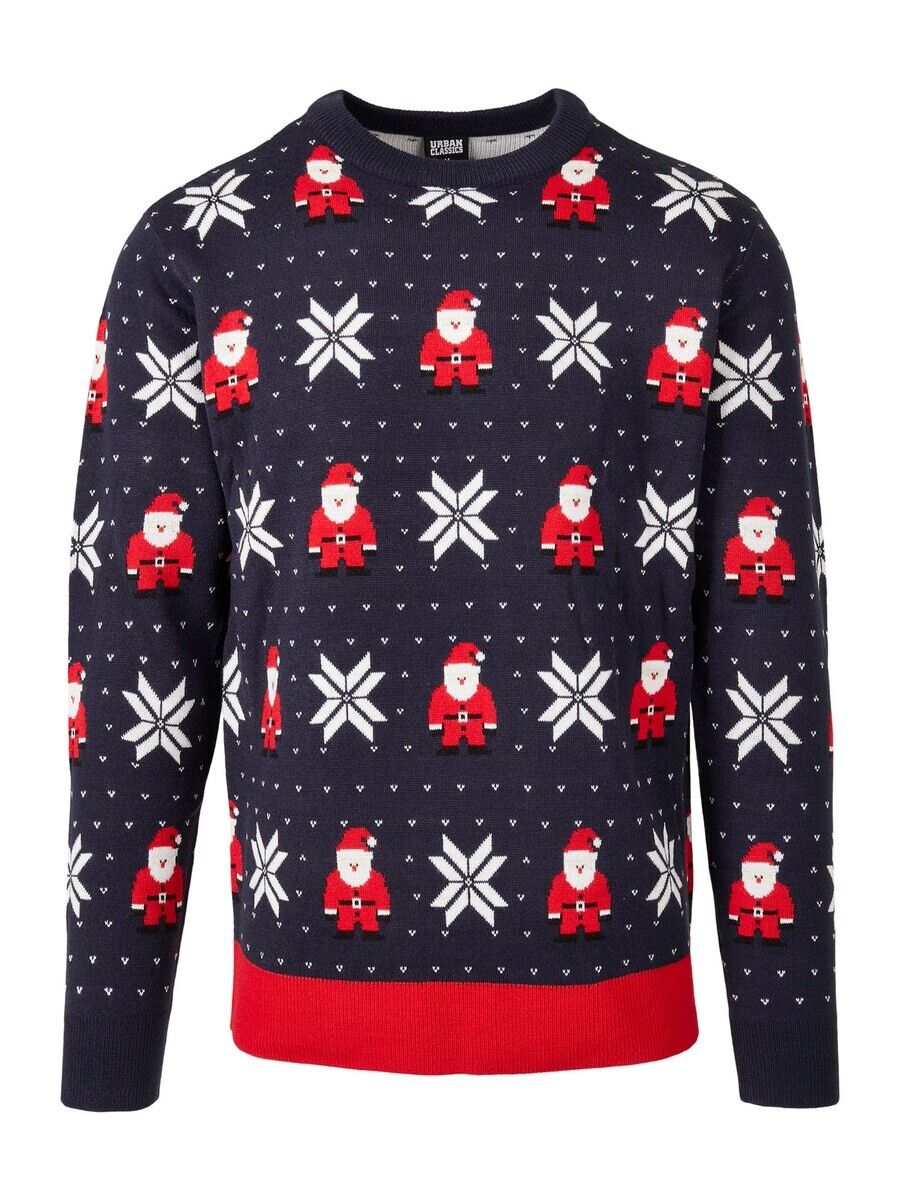 Свитер Urban Classics, темно-синий 
Свитер Urban Classics, темно-синий