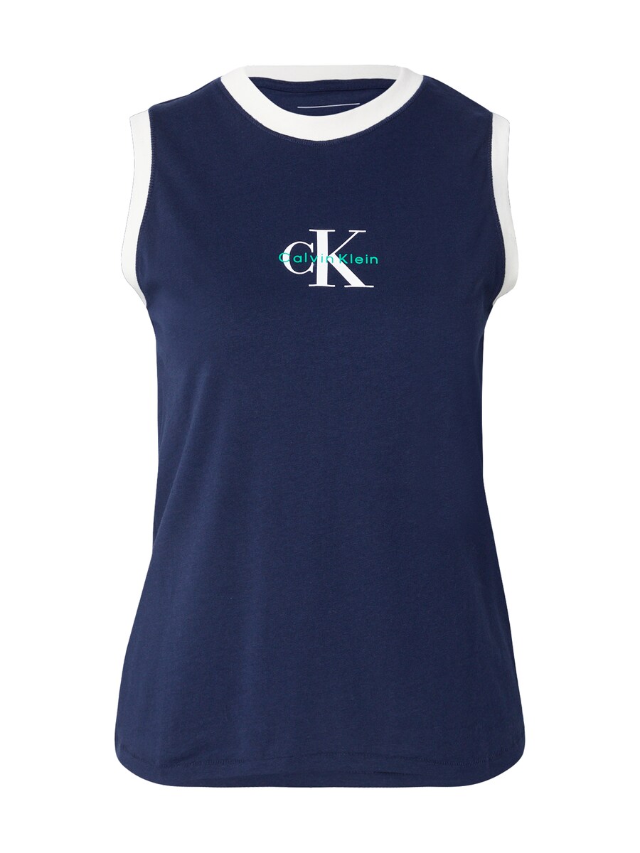 Топ Calvin Klein Jeans, темно-синий/бирюзовый
Топ Calvin Klein Jeans, темно-синий/бирюзовый