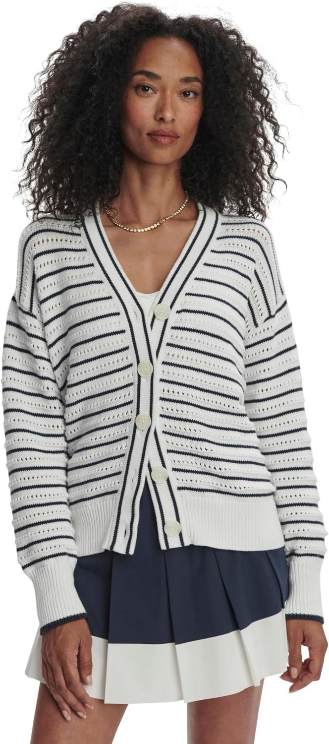 Свитер Varley Antonia Relaxed Cardigan, White/Blue Nights
Свитер Varley Antonia Relaxed Cardigan, White/Blue Nights