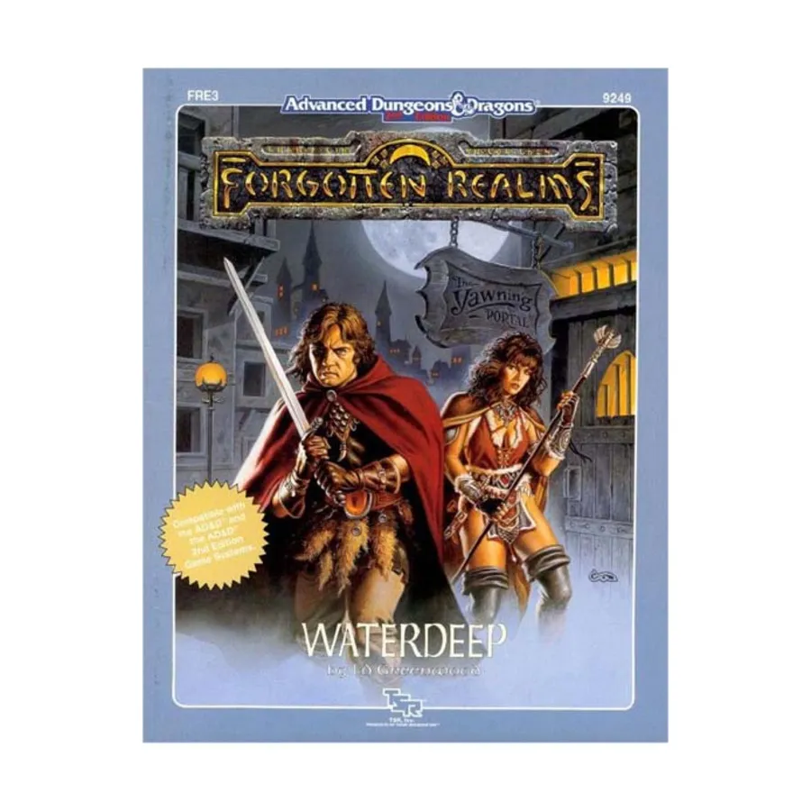 Модуль Avatar Trilogy #3 - Waterdeep, Forgotten Realms - Modules
Модуль Avatar Trilogy #3 - Waterdeep, Forgotten Realms - Modules