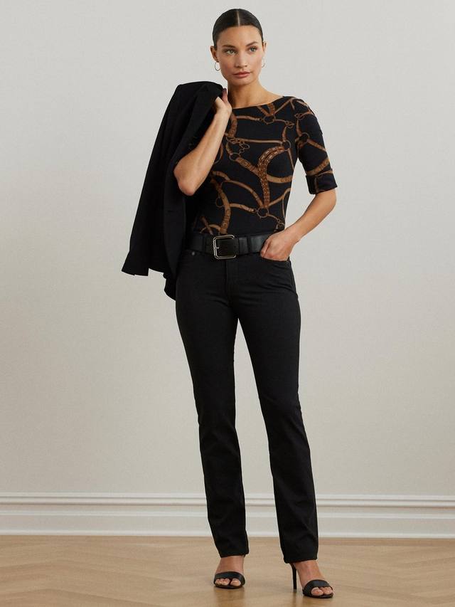 Футболка Lauren с принтом в виде пояса Ralph Lauren, Black/Tan
Футболка Lauren с принтом в виде пояса Ralph Lauren, Black/Tan