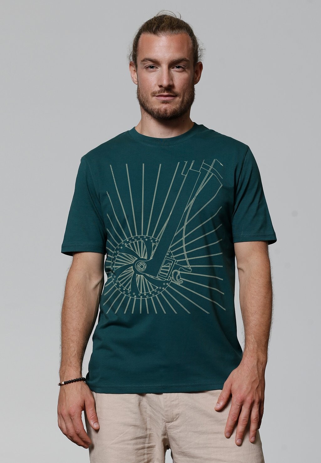 Футболка с принтом FAHRRADSPEICHEN watapparel, зеленый
Футболка с принтом FAHRRADSPEICHEN watapparel, зеленый