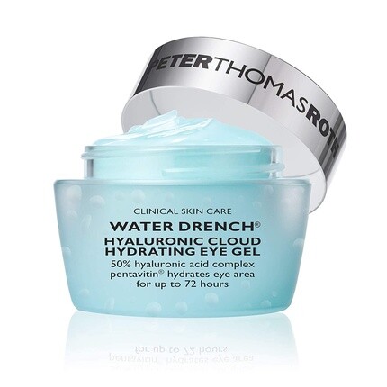 Water Drench Hyaluronic Cloud Увлажняющий гель для глаз с кофеином от тонких линий, морщин под глазами, отечности и темных кругов, Peter Thomas Roth
Water Drench Hyaluronic Cloud Увлажняющий гель для глаз с кофеином от тонких линий, морщин под глазами, отечности и темных кругов, Peter Thomas Roth