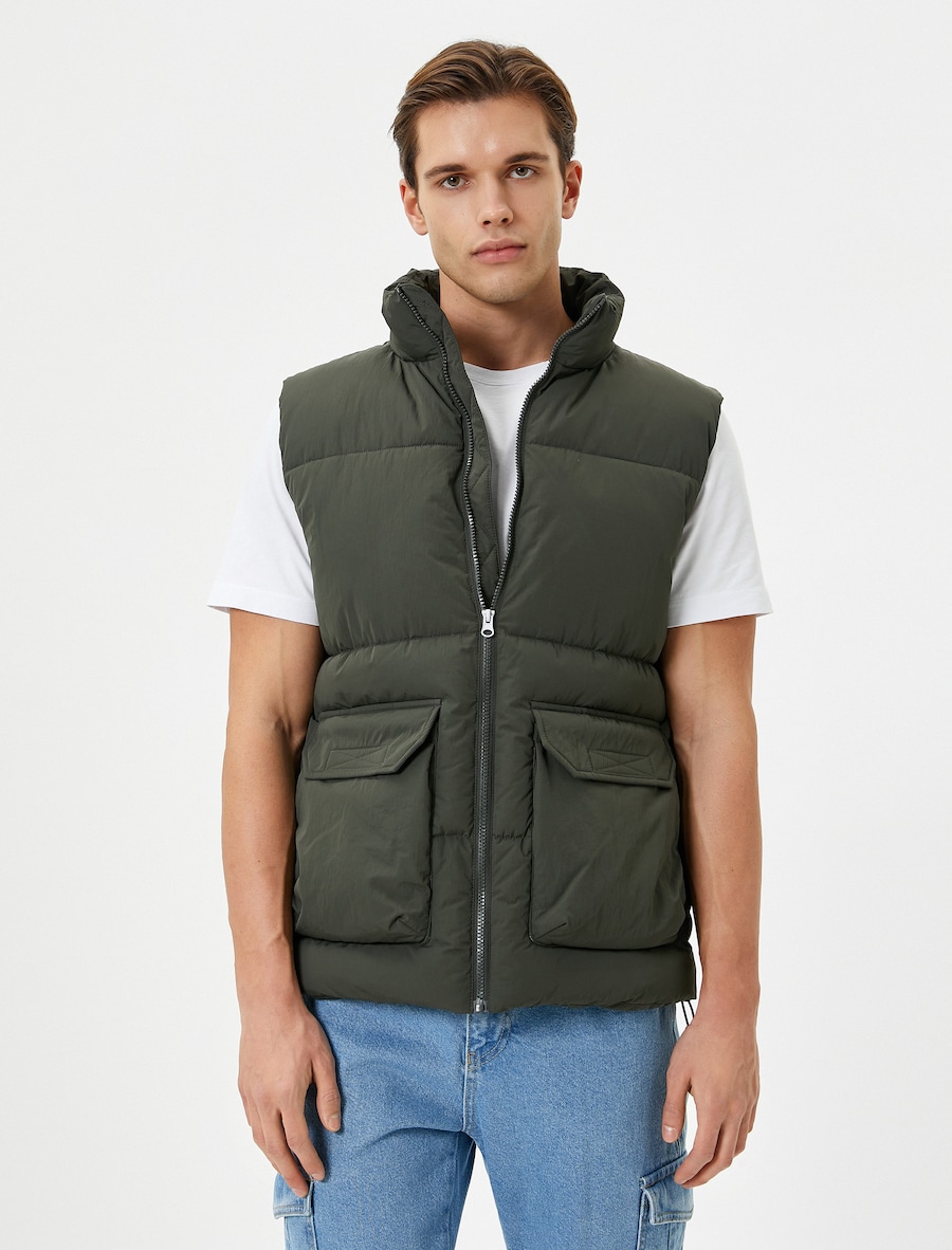 Жилет Koton ANORAK, хаки
Жилет Koton ANORAK, хаки