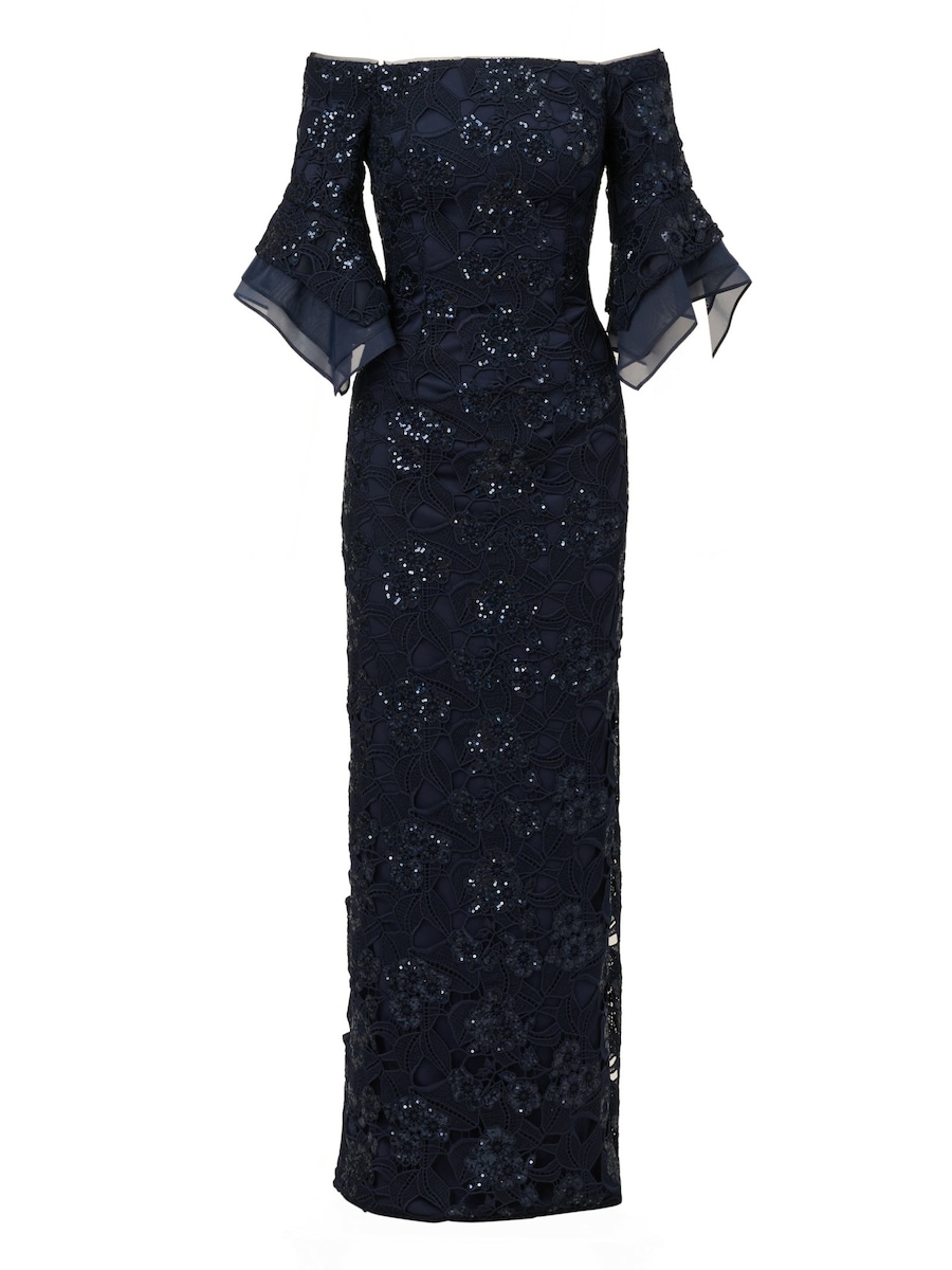Вечернее платье Adrianna Papell Sequin Lace Combo Column Gown, темно-синий
Вечернее платье Adrianna Papell Sequin Lace Combo Column Gown, темно-синий