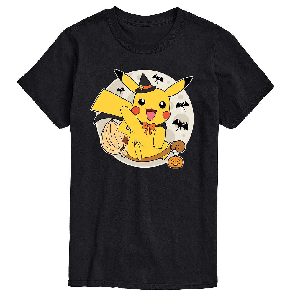 Мужская футболка с рисунком Pokemon Pikachu Moon Witch Licensed Character, черный
Мужская футболка с рисунком Pokemon Pikachu Moon Witch Licensed Character, черный