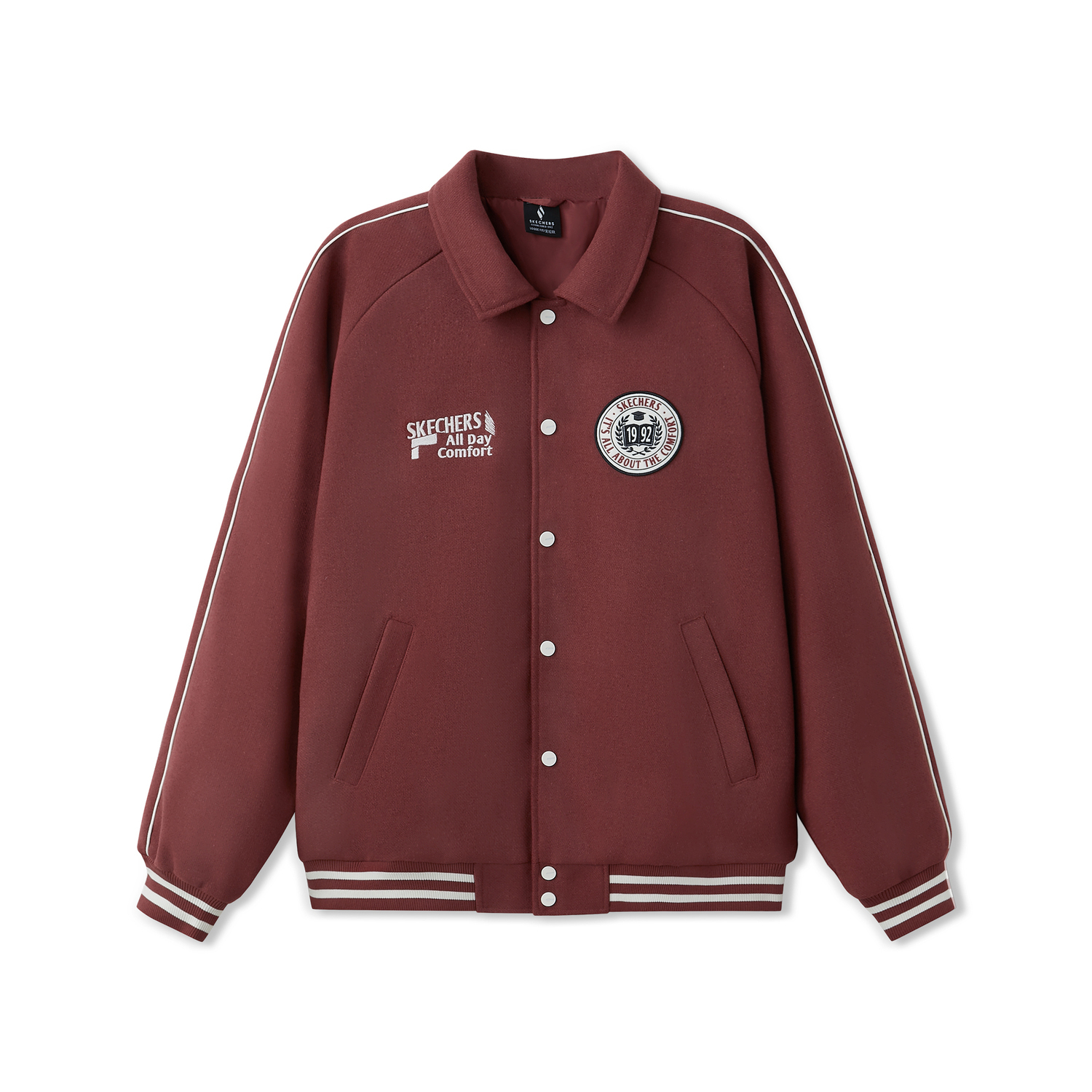 Skechers Куртка спортивного альянса унисекс, Cow Leather Red-05TL
Skechers Куртка спортивного альянса унисекс, Cow Leather Red-05TL