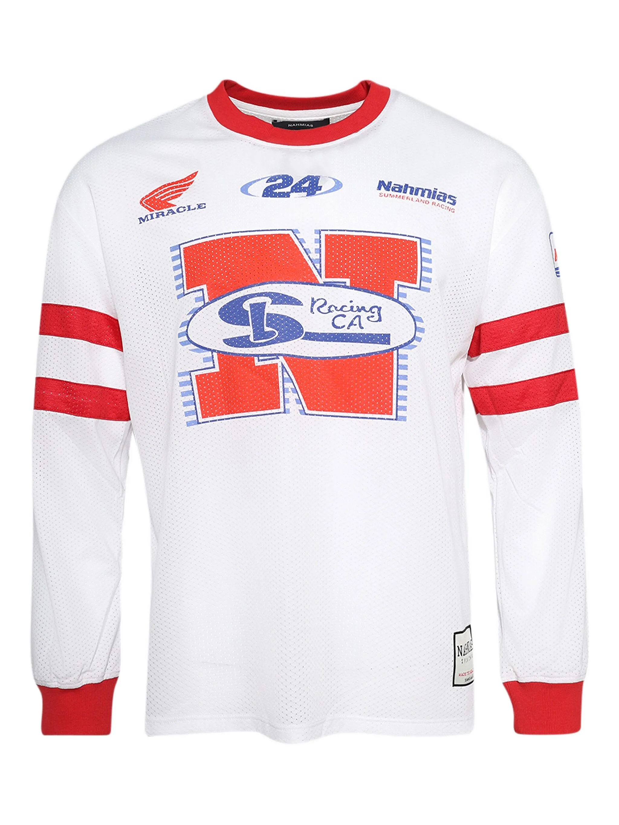 Футболка Racing Nahmias, белый
Футболка Racing Nahmias, белый