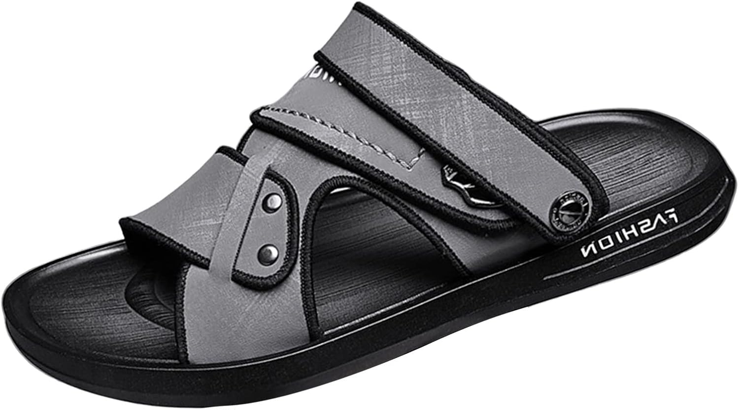 Мужские сандалии CsgrFagr, плоские сандалии, тапочки, пляжные сандалии, модные сандалии и мужские кожаные слайд-сандалии, размер 44 (серый)
Мужские сандалии CsgrFagr, плоские сандалии, тапочки, пляжные сандалии, модные сандалии и мужские кожаные слайд-сандалии, размер 44 (серый)