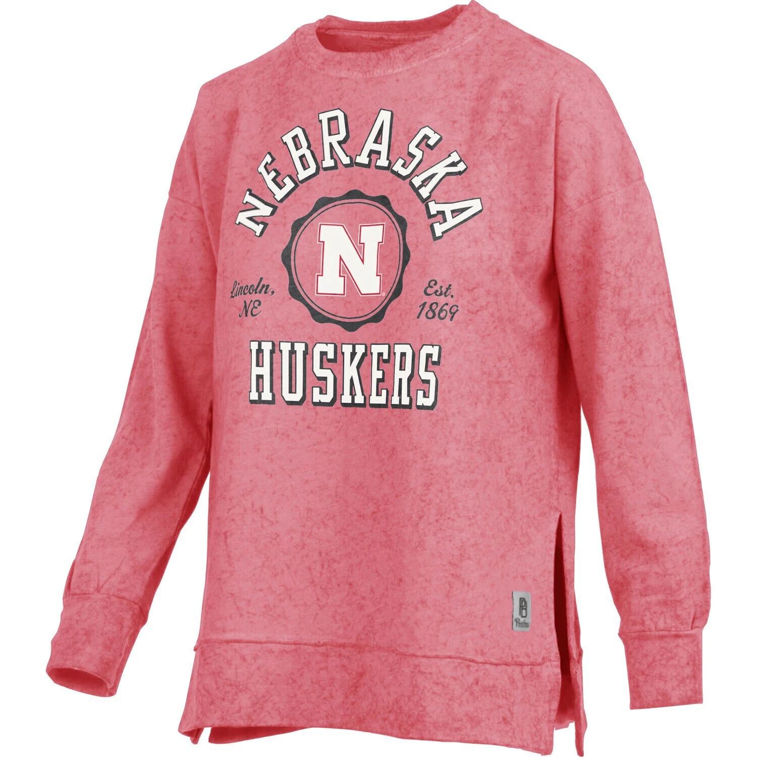 Женский пуловер Pressbox Scarlet Nebraska Huskers, свитшот с вымытым на солнце пуловером Bishop
Женский пуловер Pressbox Scarlet Nebraska Huskers, свитшот с вымытым на солнце пуловером Bishop