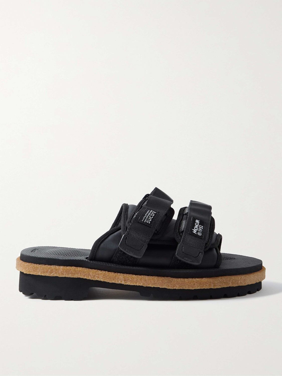 Suicoke 2 Moncler 1952 Moto Mountain Ripstop и резиновые шлепанцы MONCLER GENIUS, черный
Suicoke 2 Moncler 1952 Moto Mountain Ripstop и резиновые шлепанцы MONCLER GENIUS, черный