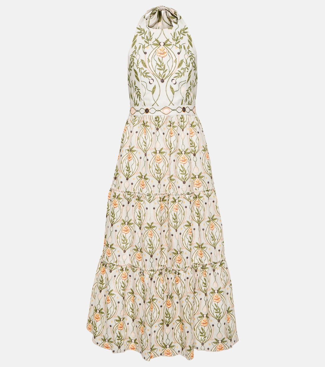 Льняное платье миди с вышивкой Consuelo Lunar AGUA BY AGUA BENDITA, разноцветный
Льняное платье миди с вышивкой Consuelo Lunar AGUA BY AGUA BENDITA, разноцветный