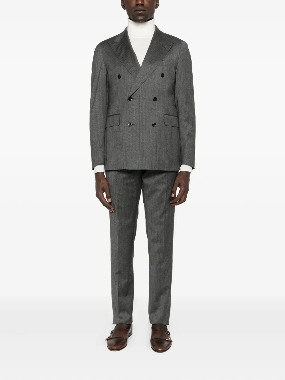 Двубортный костюм TAGLIATORE, серый
Двубортный костюм TAGLIATORE, серый