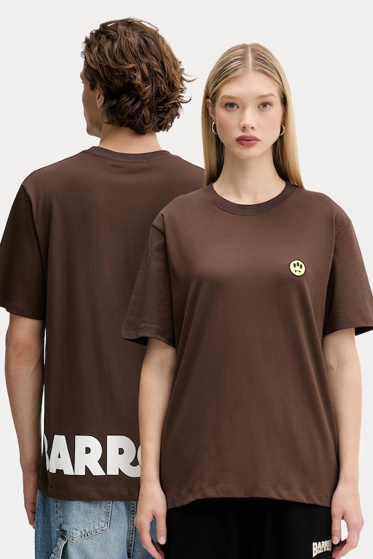 Хлопковая футболка Barrow, коричневый
Хлопковая футболка Barrow, коричневый